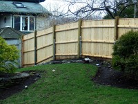 Privacy Fence with Pins