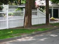 Custom Cedar Ballister Fence