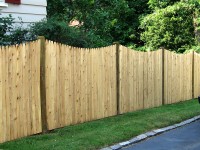 Scalloped Fence