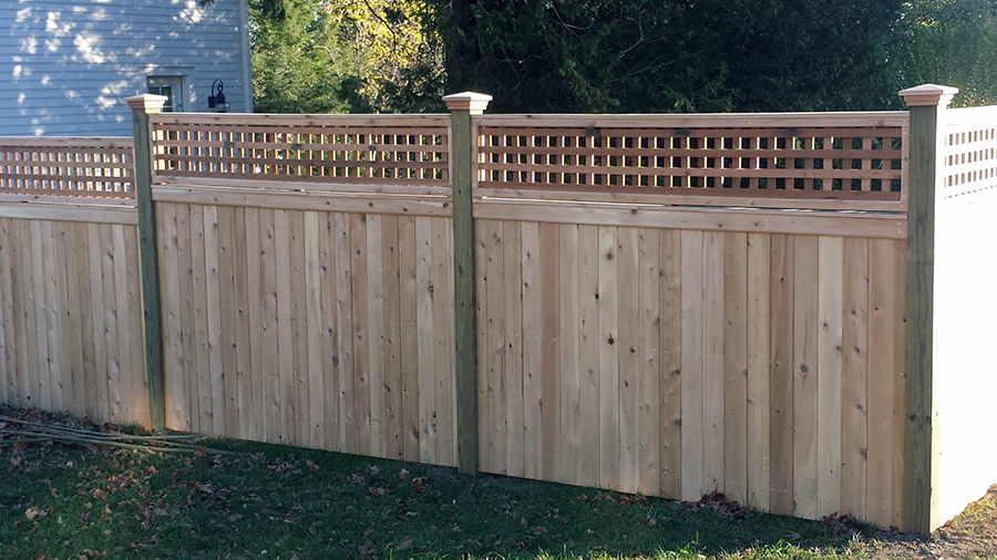 Danvers wood fence
