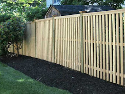 Wood fence in Swampscott